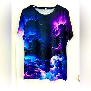 Color Cloudy Tee Shirt